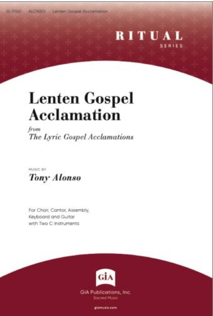 Lenten Gospel Acclamation